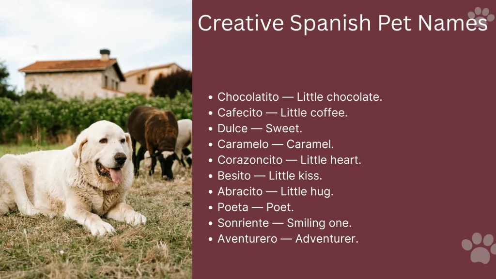 Creative Spanish Pet Names