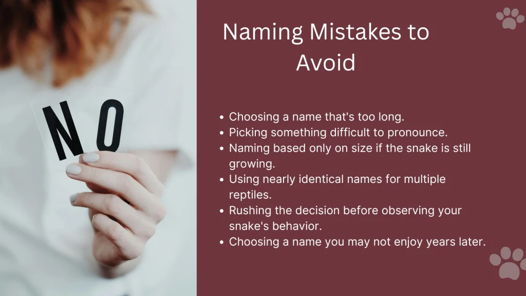 Naming Mistakes to Avoid