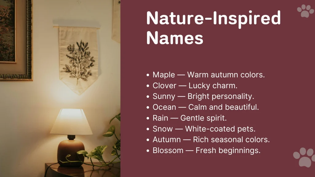 Nature-Inspired Names